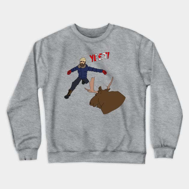 Canadian Tradition Crewneck Sweatshirt by T-Shirts by Elyn FW